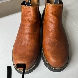 Ariat Spot Hog Dog Men's Brown Leather Boots 12